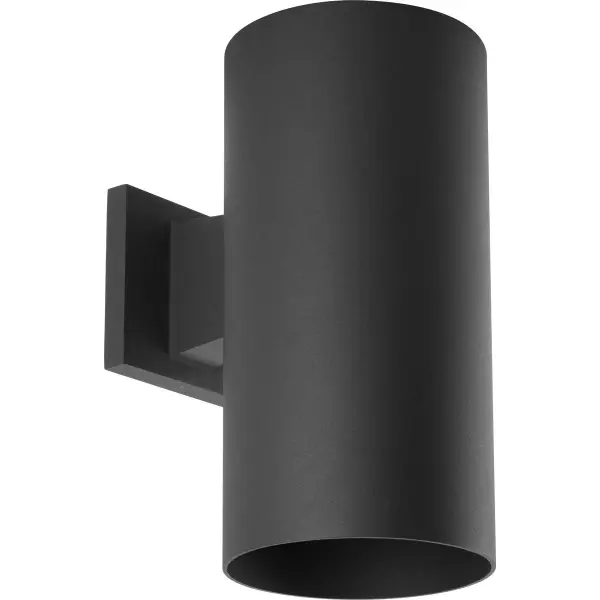 6" LED Outdoor Wall Cylinder in Antique Bronze - Image 1
