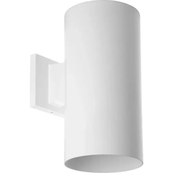 6" LED Outdoor Wall Cylinder in Antique Bronze - Image 3