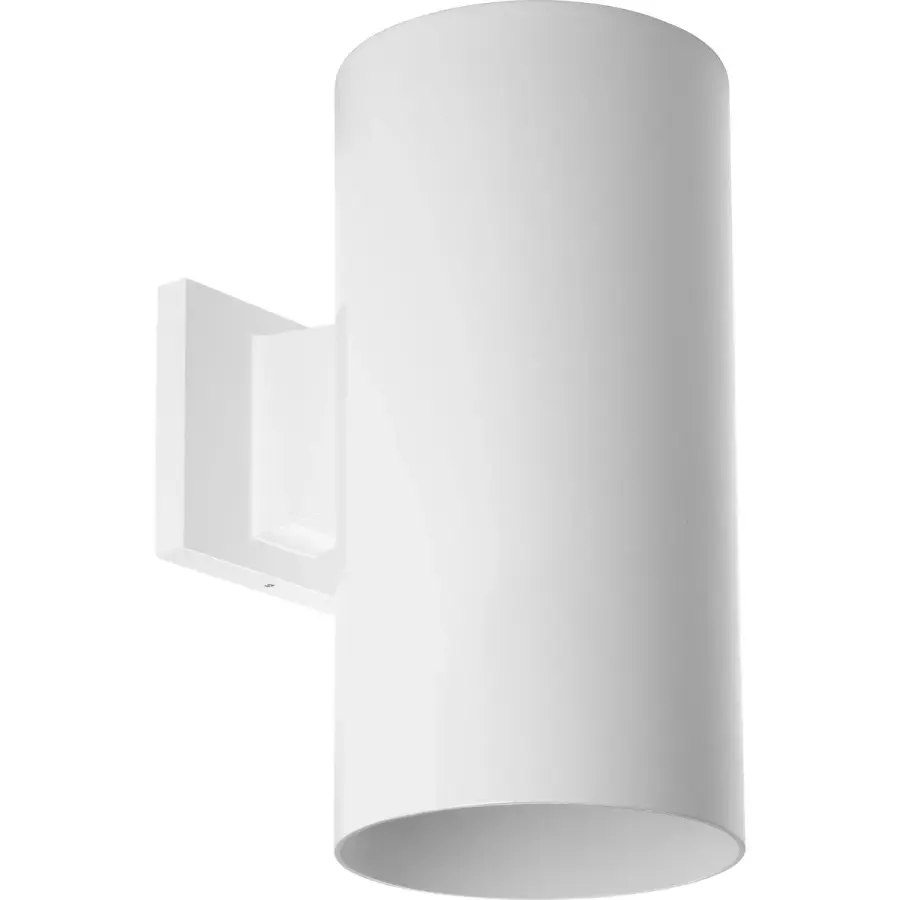 6" LED Outdoor Wall Cylinder in Antique Bronze - Image 3