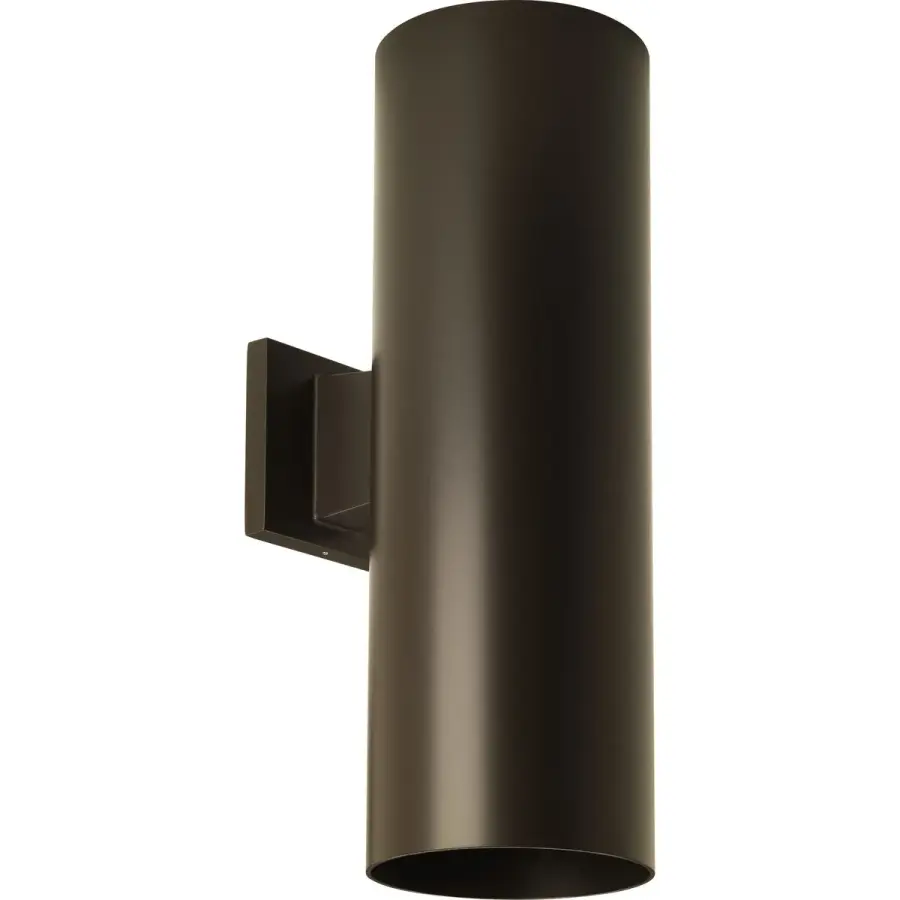 6" Outdoor Up/Down Wall Cylinder in Antique Bronze - Image 4