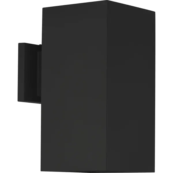 6" Square One-Light Wall Lantern in Antique Bronze - Image 1