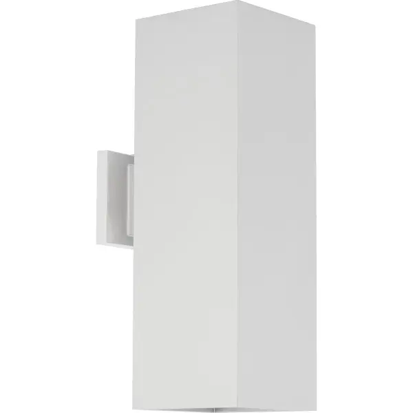 6" Square Two-Light Up/Down Wall Lantern - Image 1
