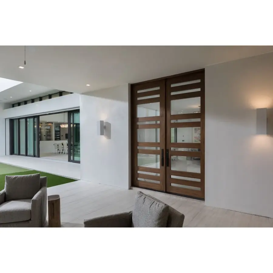 6" Square Two-Light Up/Down Wall Lantern - Image 4
