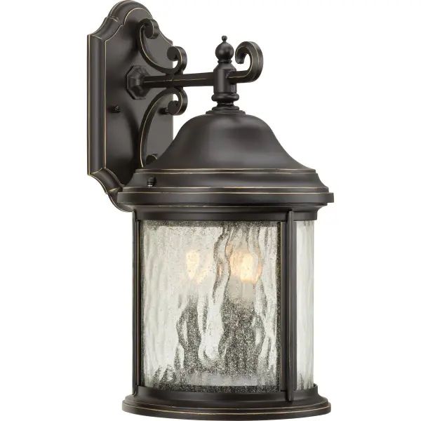 Ashmore Three-Light Outdoor Wall Lantern - Image 2