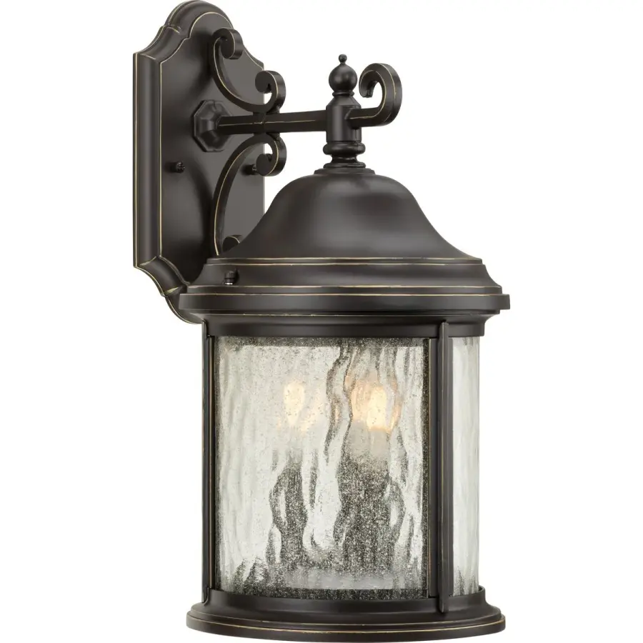 Ashmore Three-Light Outdoor Wall Lantern - Image 2
