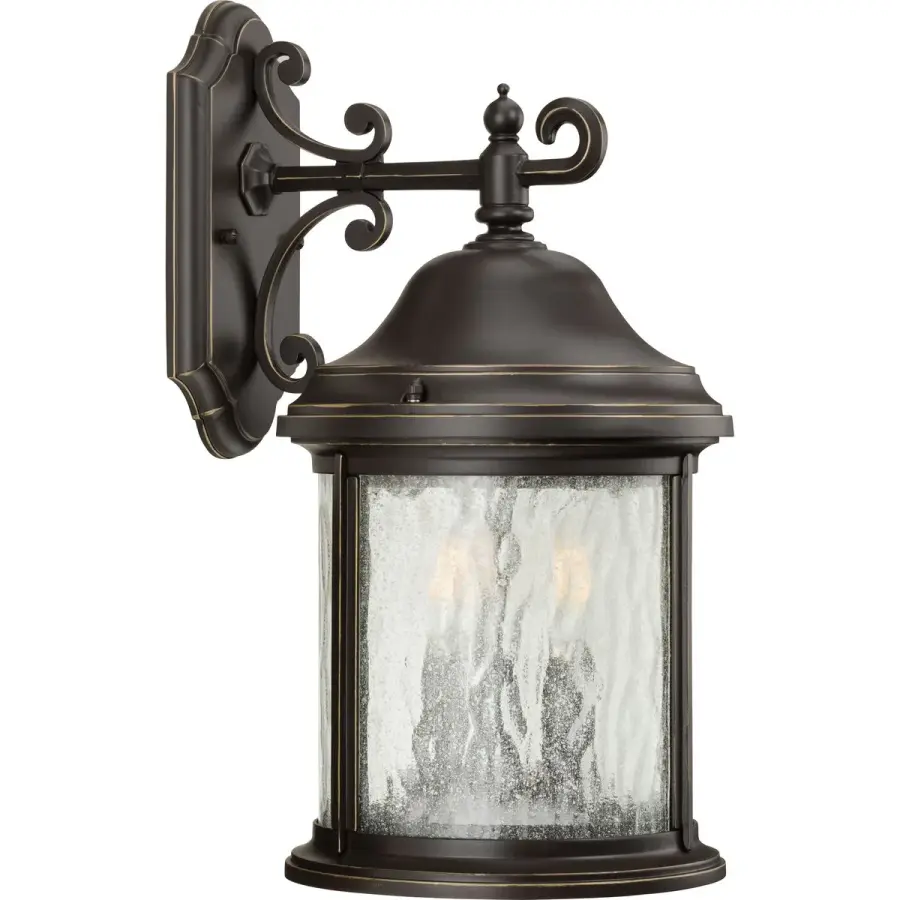 Ashmore Three-Light Outdoor Wall Lantern - Image 4