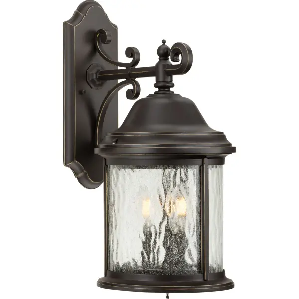 Ashmore Three-Light Outdoor Wall Lantern - Image 2