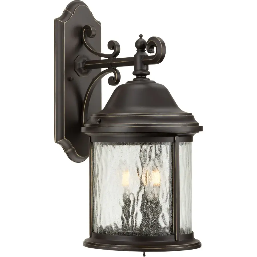 Ashmore Three-Light Outdoor Wall Lantern - Image 2