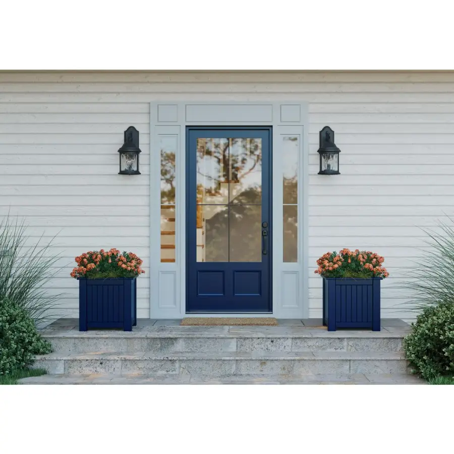 Ashmore Three-Light Outdoor Wall Lantern - Image 3
