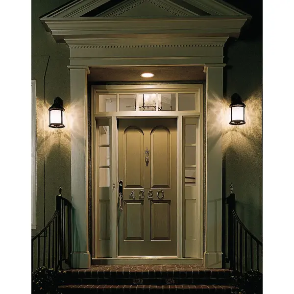 Ashmore Three-Light Outdoor Wall Lantern - Image 4