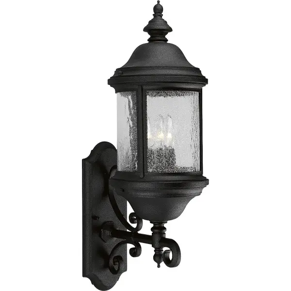 Ashmore Three-Light Outdoor Wall Lantern - Image 1