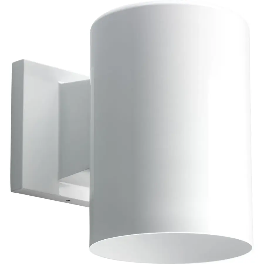5" Outdoor Wall Cylinder in Antique Bronze - Image 4