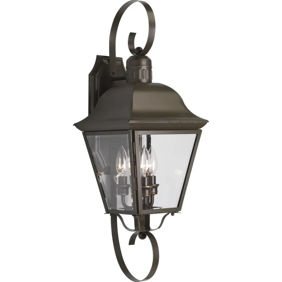 Andover Three-Light Large Wall Lantern
