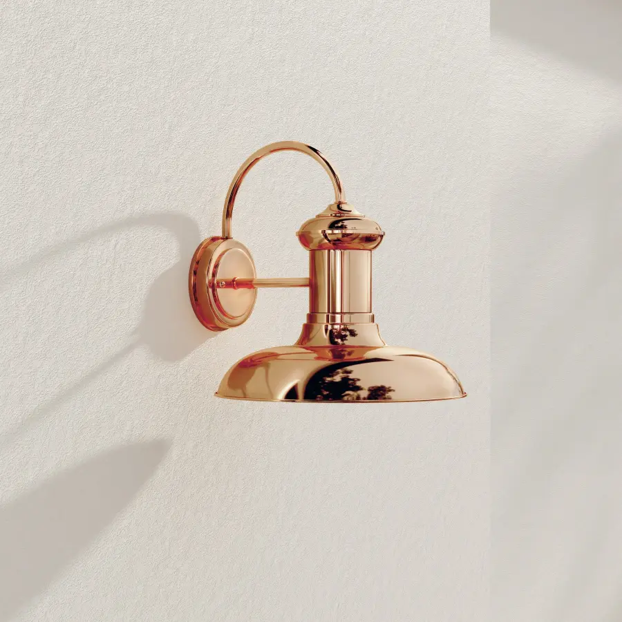 Brookside Large Outdoor Wall Lantern - Image 3