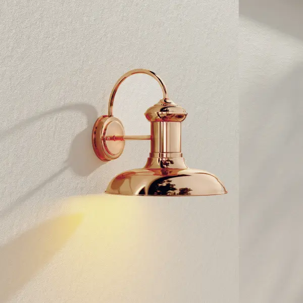 Brookside Large Outdoor Wall Lantern - Image 4