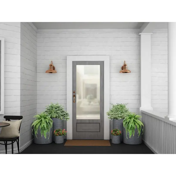 Brookside Large Outdoor Wall Lantern - Image 6