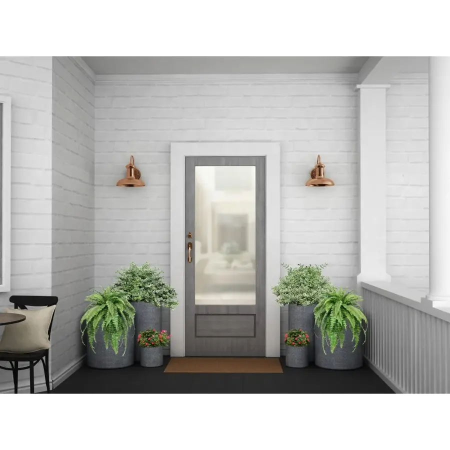 Brookside Large Outdoor Wall Lantern - Image 6