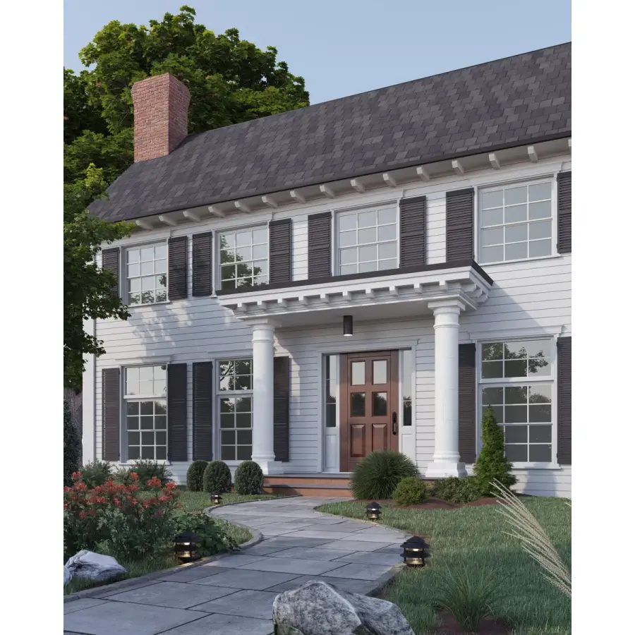 6" LED Outdoor Ceiling Mount Cylinder - Image 5