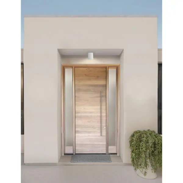 5" Outdoor Ceiling Mount Cylinder in Antique Bronze - Image 4