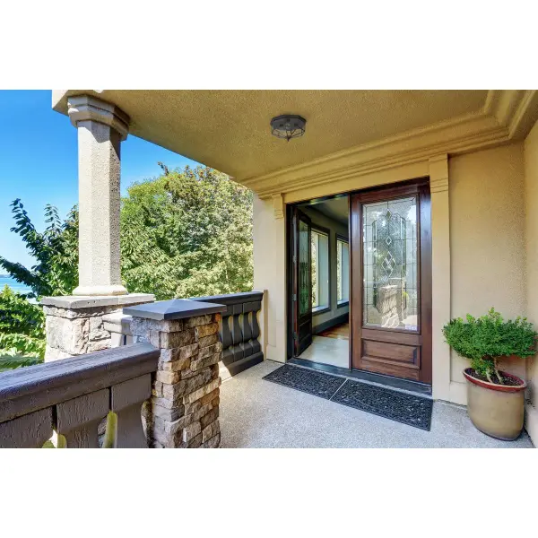 Three-Light Beveled Glass Close-to-Ceiling - Image 5