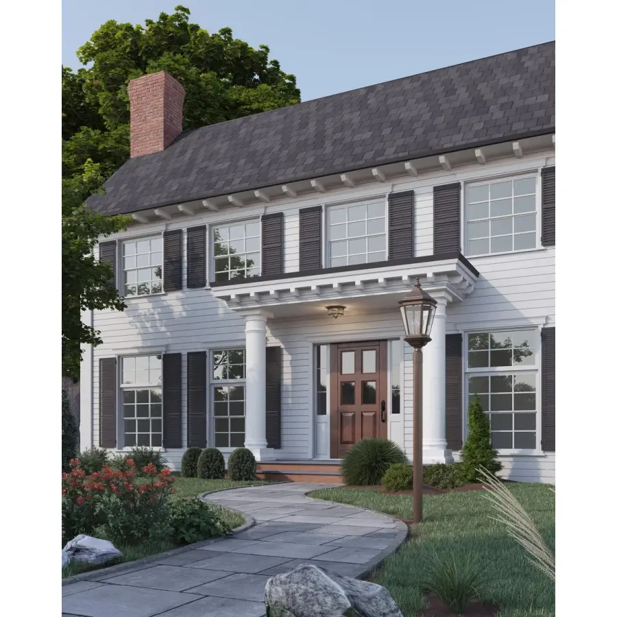 Four-Light Beveled Glass Close-to-Ceiling - Image 4