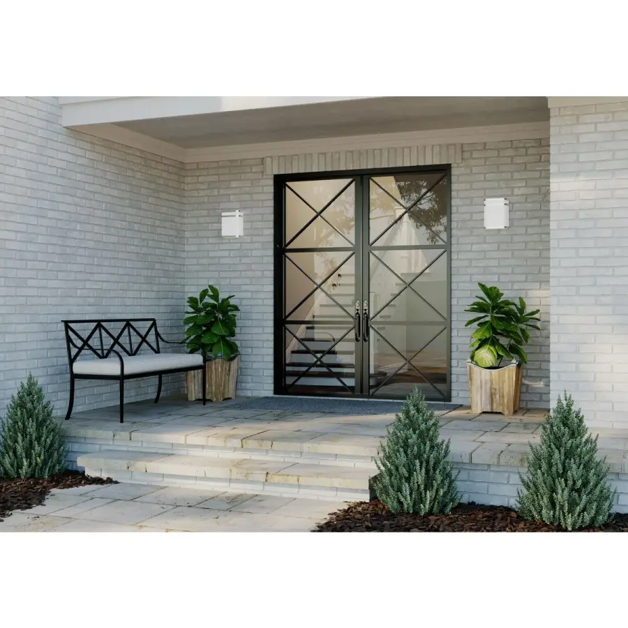 Valera LED Outdoor Wall Lantern - Image 3