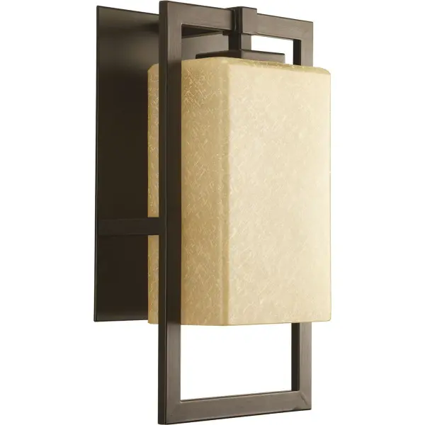 The Jack Collection wall lantern blends modern clean lines with craftsman details in a durable outdoor fixture. Its medium size and antique bronze finish make it versatile for residential porches and commercial applications alike.