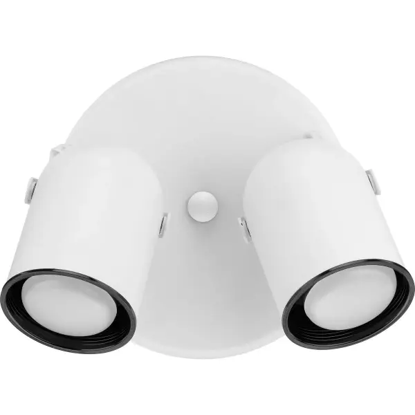 Two-Light Multi-Directional Roundback Wall/Ceiling Fixture - Image 1