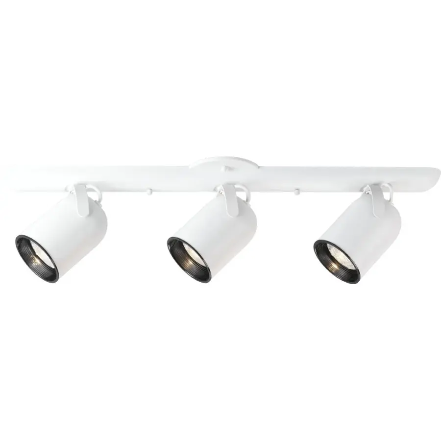 Three-Light Multi-Directional Roundback Wall/Ceiling Fixture - Image 2
