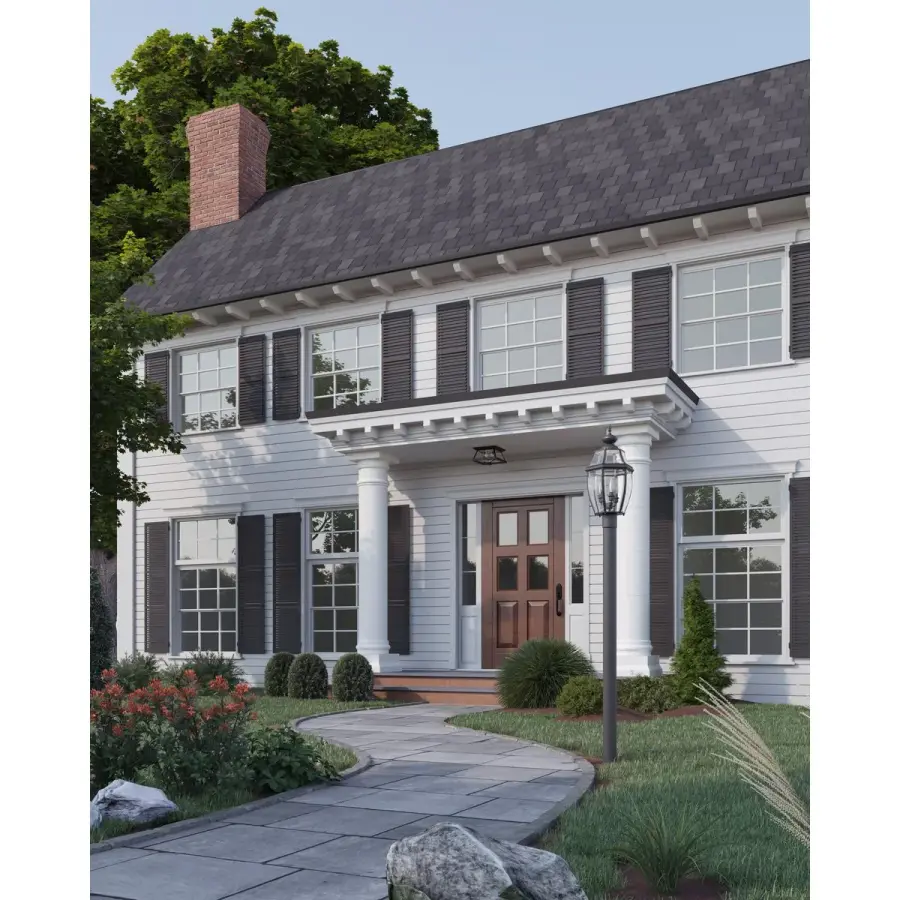 New Haven Three-Light Post Lantern - Image 2