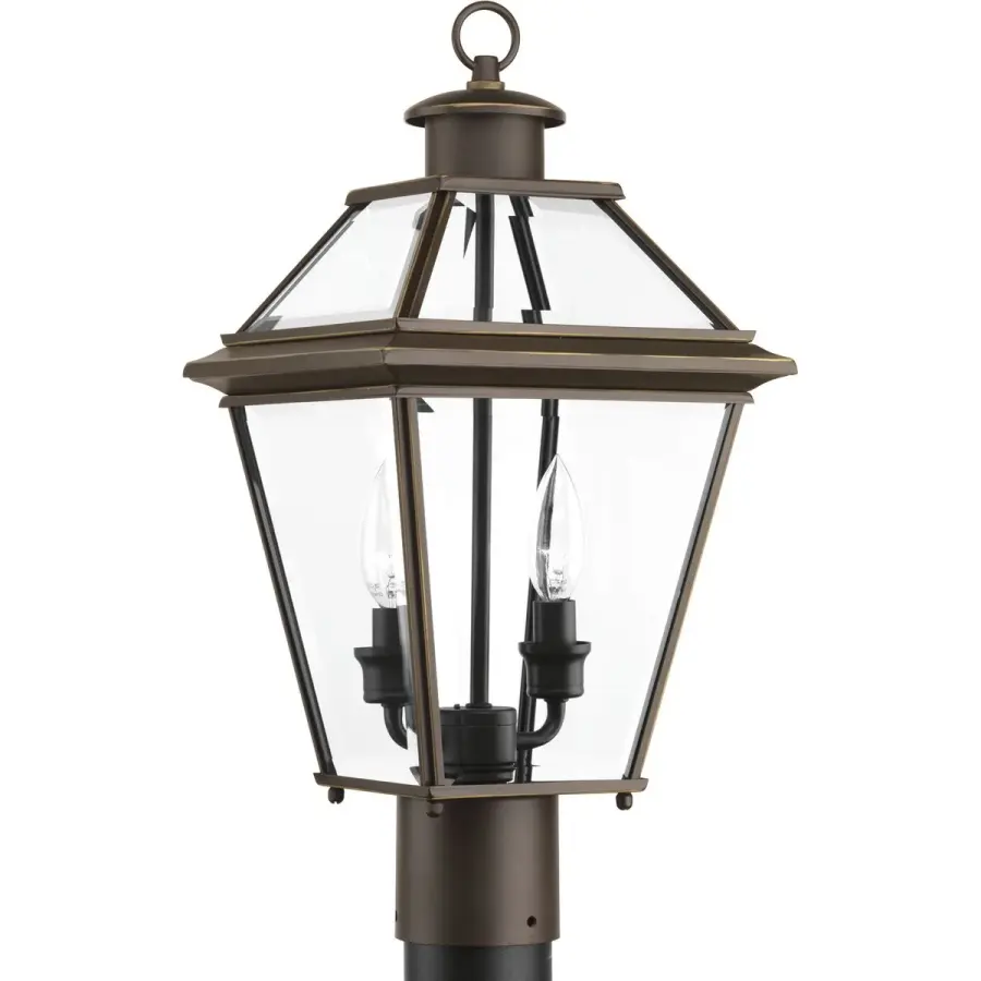 Classic Post Lantern with Timeless Antique Bronze Finish - Image 1
