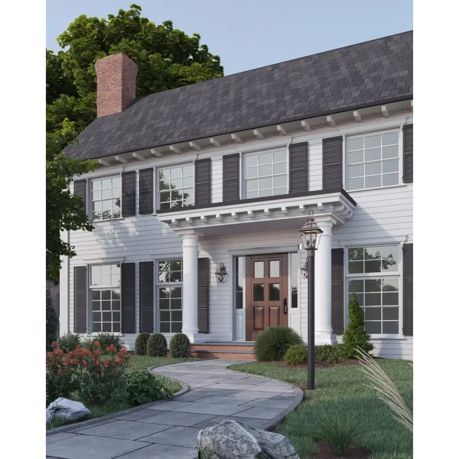 Classic Post Lantern with Timeless Antique Bronze Finish - Image 2