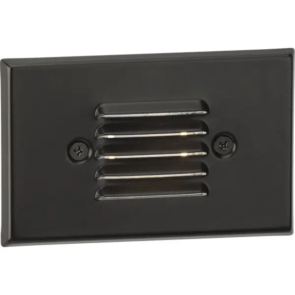 This integrated LED wall/step light delivers energy-efficient, low-profile illumination for stairs, hallways, and outdoor pathways. Title 24 and JA8 compliant for California installations.