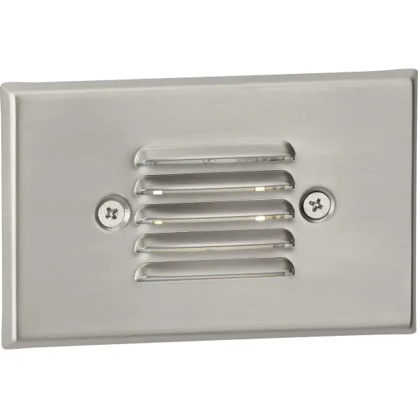 This integrated LED wall/step light delivers energy-efficient, low-profile illumination for stairs, hallways, and outdoor pathways. Title 24 and JA8 compliant for California installations. - alternate view