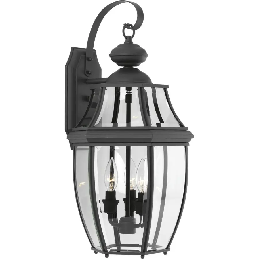 New Haven Three-Light Large Wall Lantern - Image 1