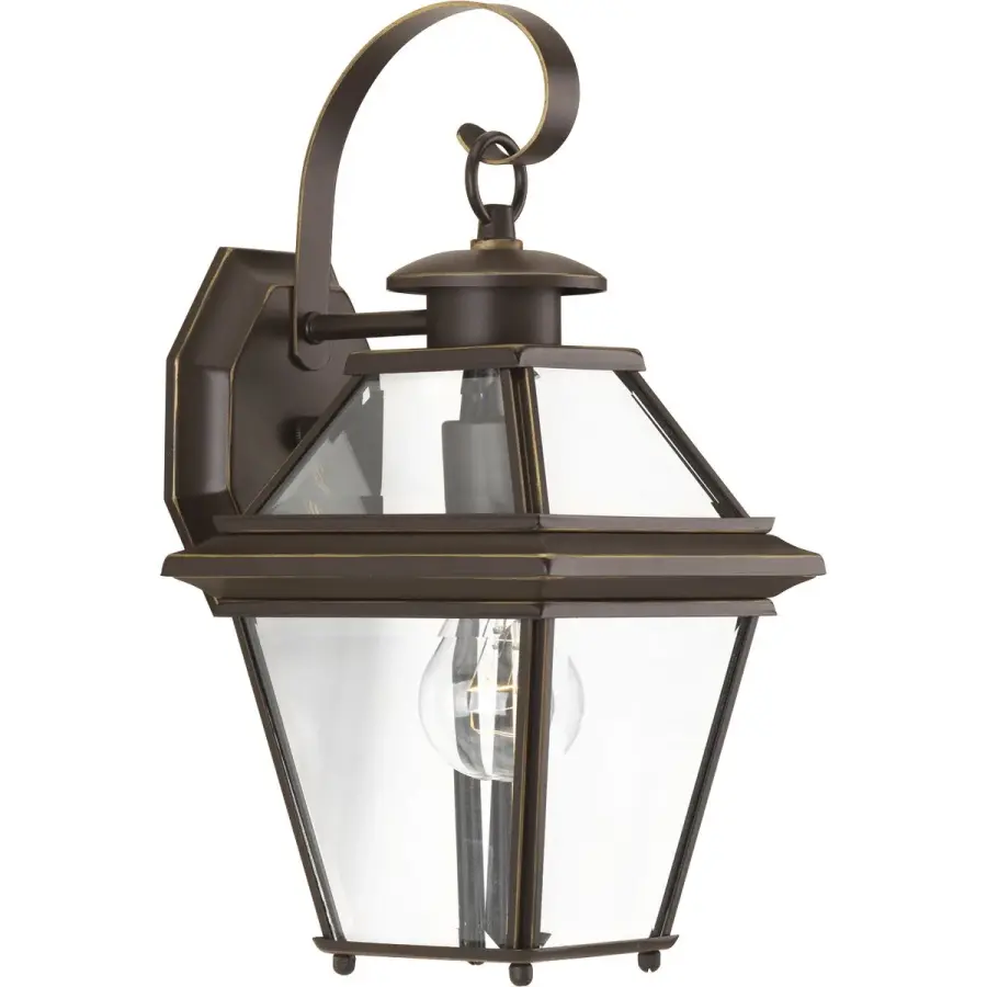 Classic Small-Scale Outdoor Lantern with Timeless Bronze Finish
