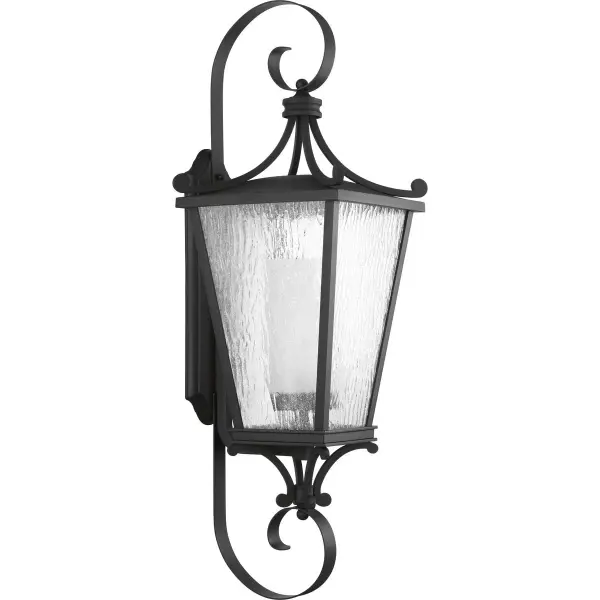 The Cadence Extra-Large Wall Lantern combines classic design with contemporary performance. Its substantial size and textured black finish create impressive curb appeal while JA8-compliant LED technology ensures energy efficiency.