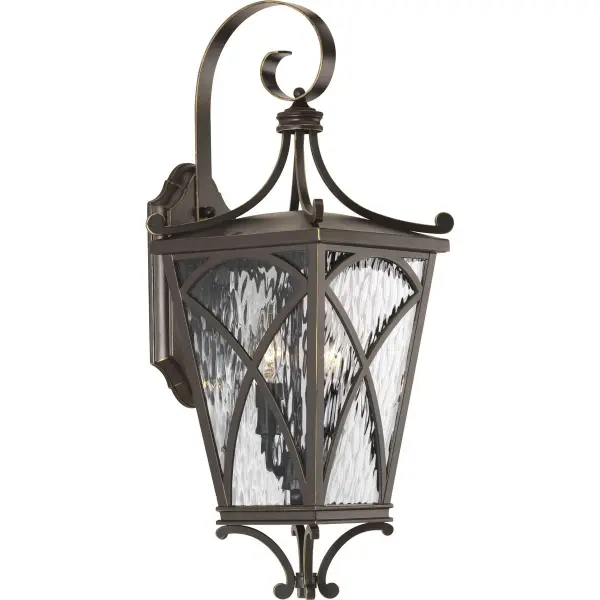The Cadence wall lantern combines timeless traditional design with contemporary outdoor lighting technology. Its oil rubbed bronze finish and clear glass panels create sophisticated curb appeal while meeting JA8 energy standards.
