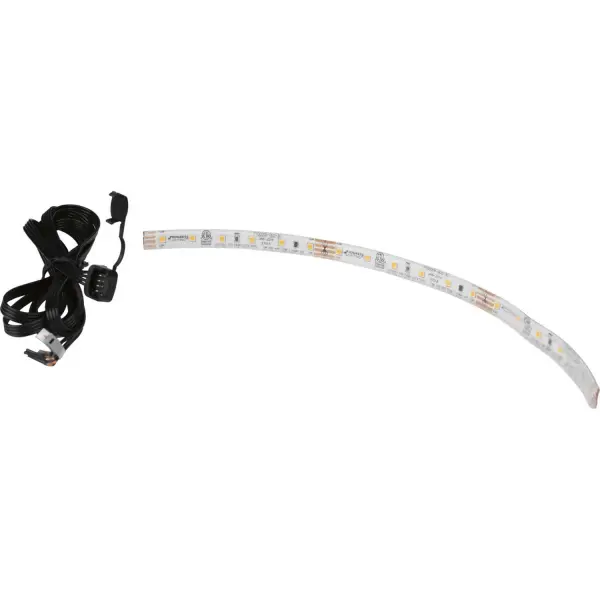 This compact LED tape light delivers efficient task lighting in a slim, unobtrusive profile. Perfect for undercabinet installations, closets, and accent lighting applications where space is limited.