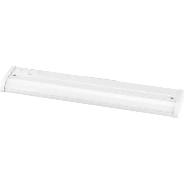 This 18-inch linear LED undercabinet fixture offers exceptional flexibility with 5 selectable color temperatures, making it ideal for task lighting in kitchens, offices, and utility spaces. Energy-efficient and JA8/Title 24 compliant.