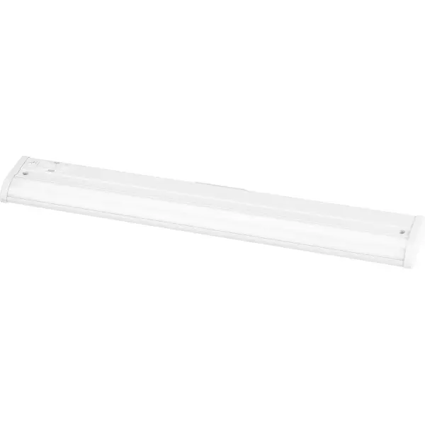 The Hide-A-Lite 24" LED undercabinet light offers flexible 5-CCT color temperature selection, making it ideal for task lighting in kitchens and workspaces. Energy-efficient LED technology with JA8 and Title 24 compliance.