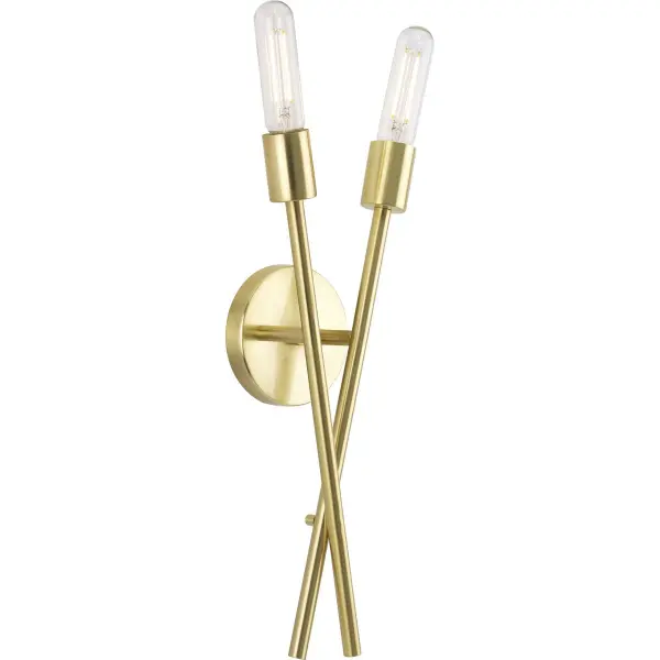 Astra Collection Wall Bracket in Satin Brass - Image 3