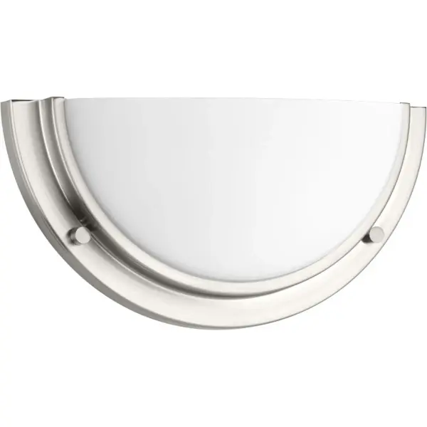 The Apogee Collection Wall Sconce combines contemporary styling with practical functionality. Its brushed nickel finish and clean lines make it versatile for multiple spaces, while JA8 and Title 24 compliance ensure energy efficiency.