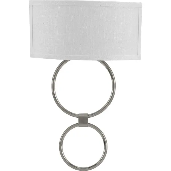 This LED wall sconce combines mid-century modern aesthetics with energy-efficient technology. The circular shade and brushed bronze finish create a sophisticated look perfect for residential and light commercial spaces. - alternate view