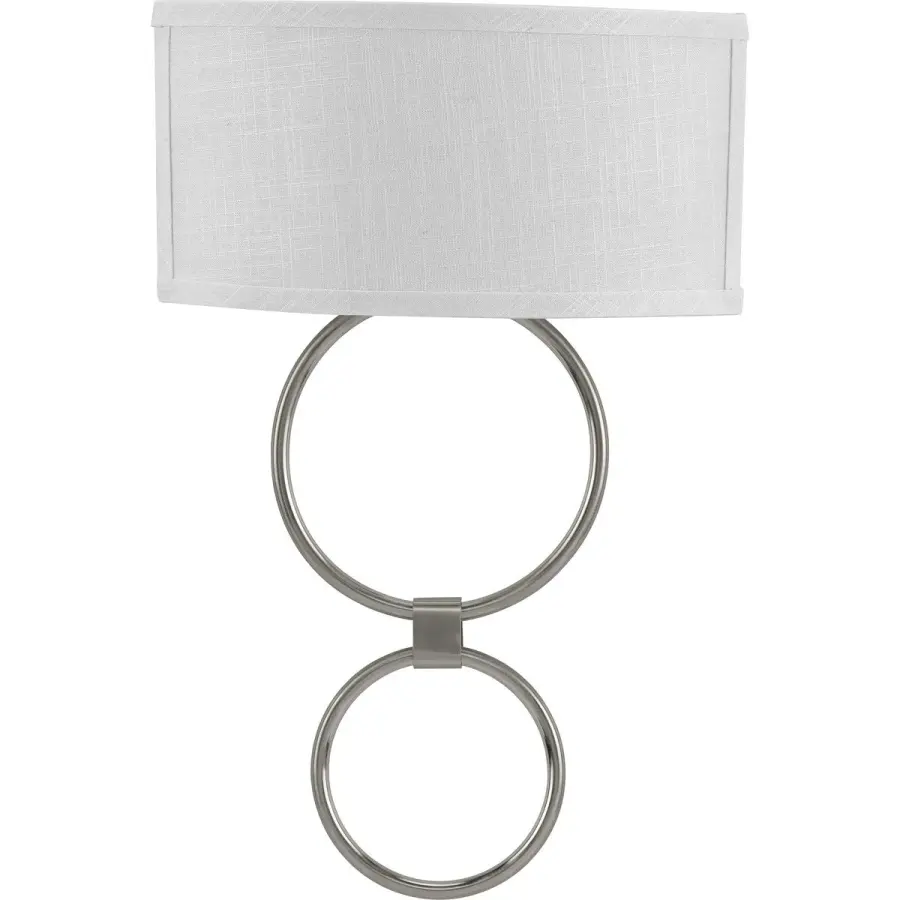 LED Circle Wall Sconce - Brushed Bronze - Image 2