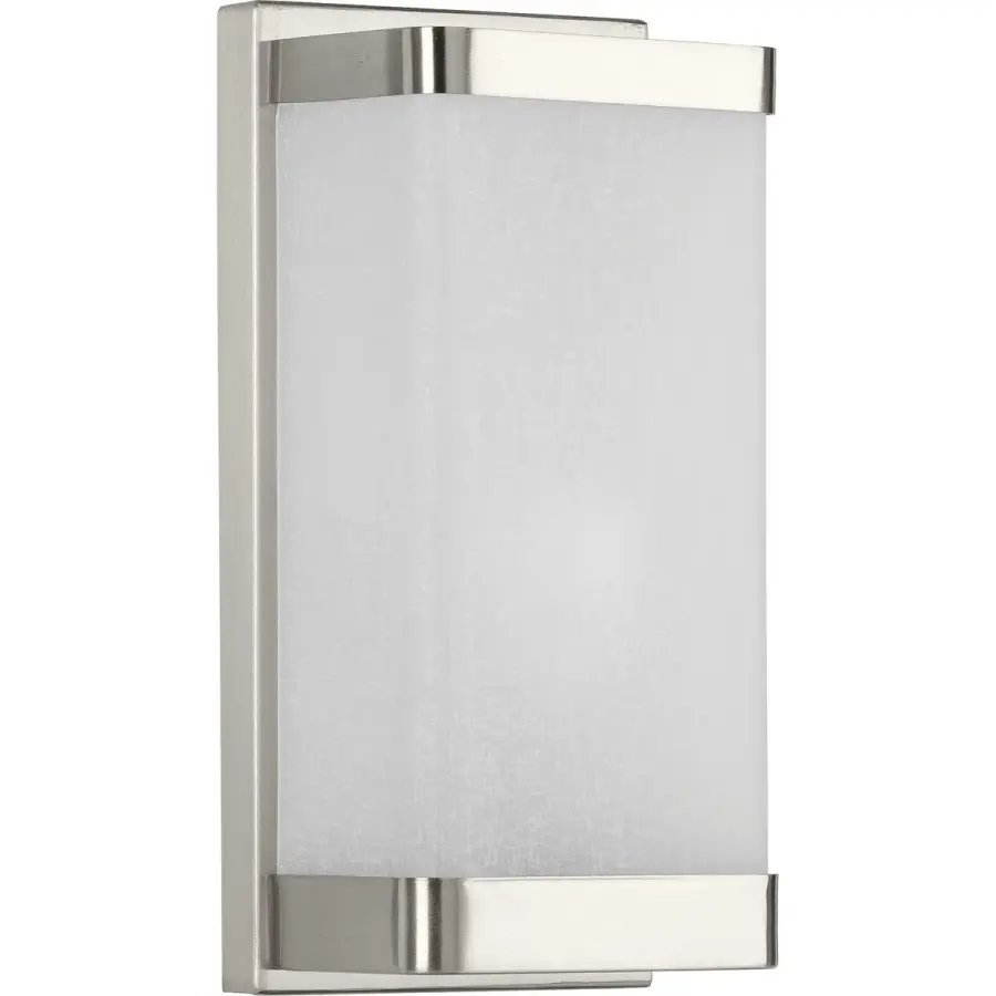 One-Light Linen Glass Wall Sconce - Image 2