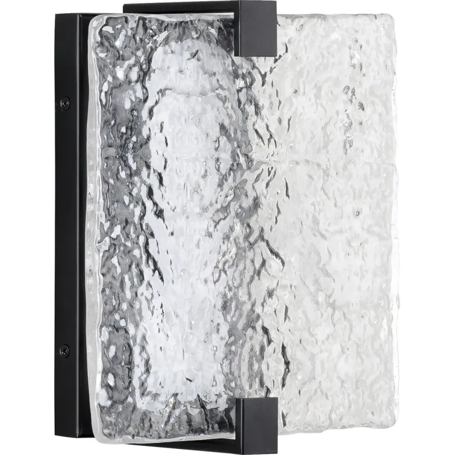 LED Stone Glass Sconce ADA Wall Sconce - Image 1