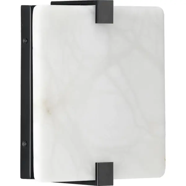 This LED wall sconce combines modern design with natural alabaster stone for a sophisticated, accessible lighting solution. ADA-compliant and Title 24/JA8 certified, it's ideal for residential and commercial spaces requiring code compliance.