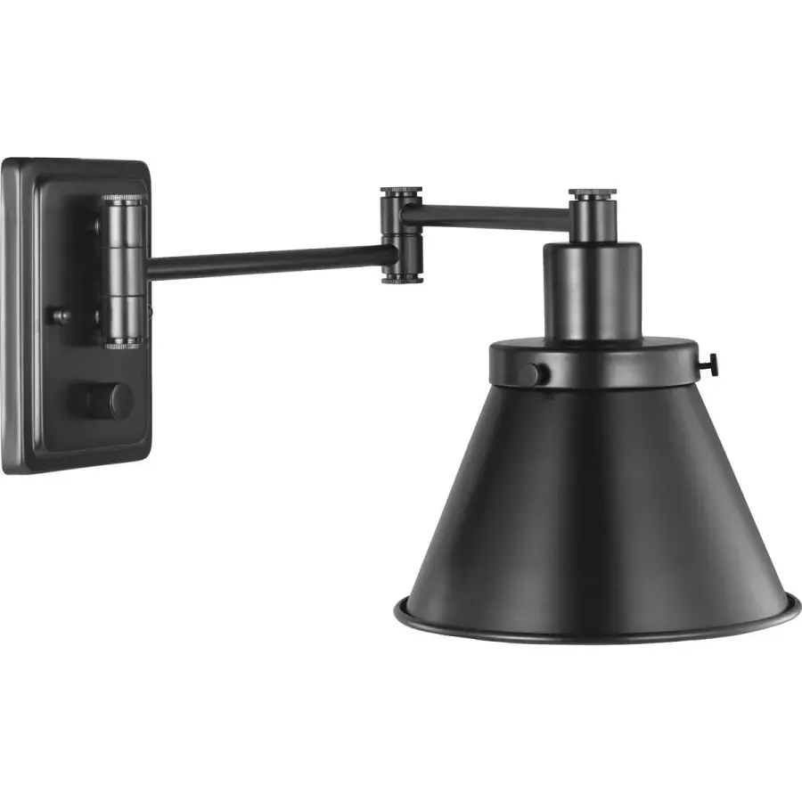 Hinton Collection Swing Arm Wall Light - Image 2