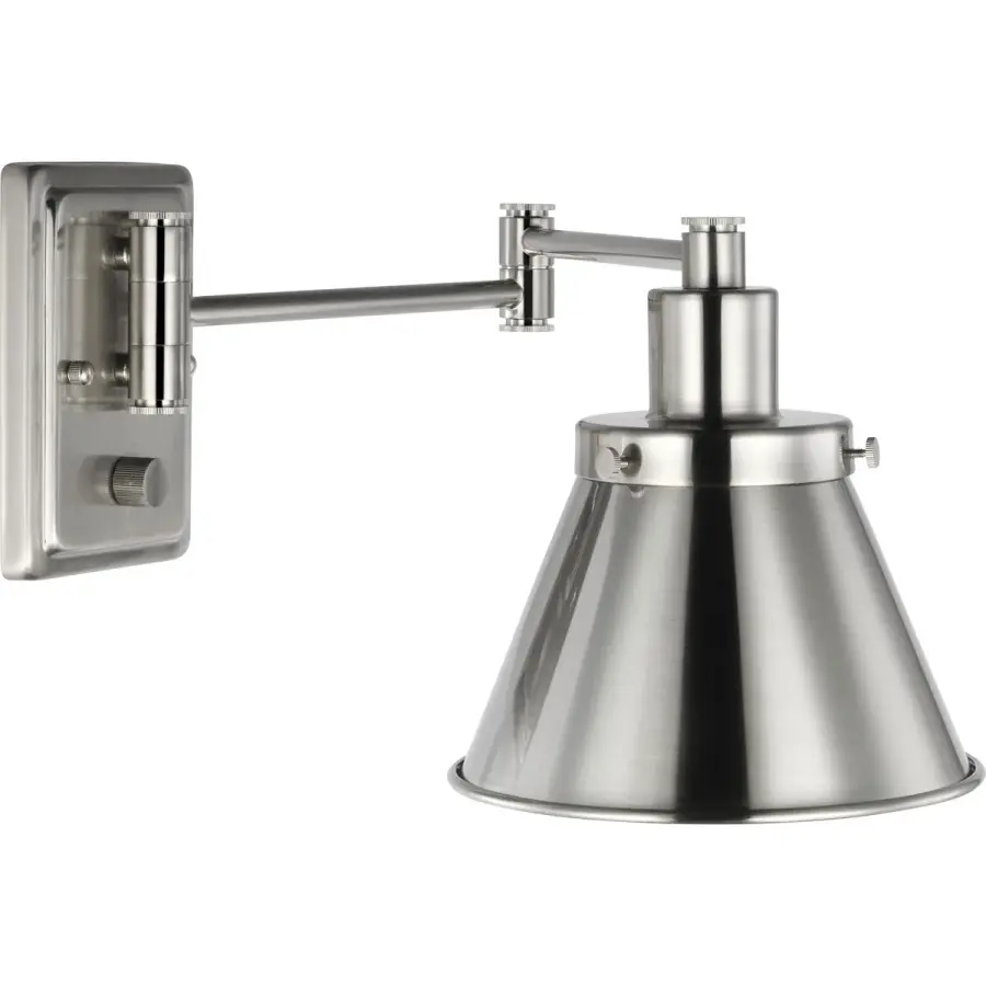 Hinton Collection Swing Arm Wall Light - Image 3